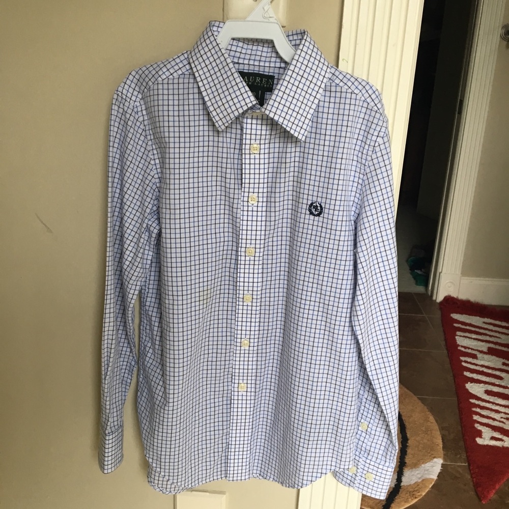 Ralph Lauren boys button-up shirt